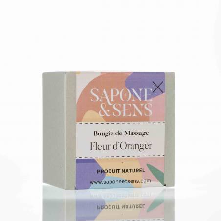 Bougie de massage Fleur d'Oranger