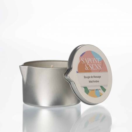 Bougie de massage Miel Ambre