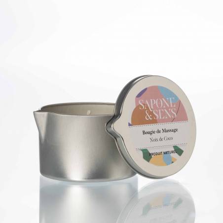 Bougie de massage Noix de Coco