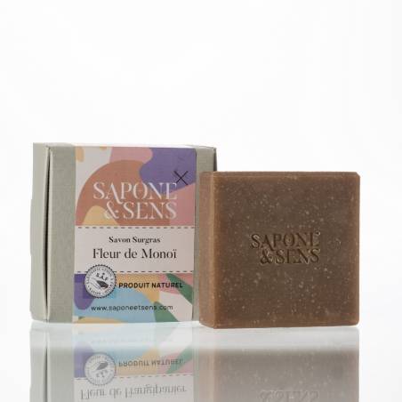 Savon naturel Fleur de Monoï Savon naturel Fleur de Monoï