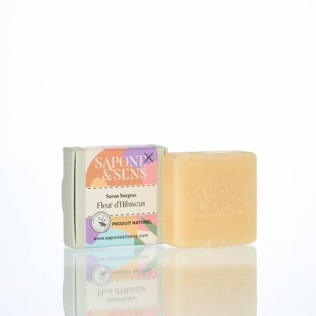 Mini Savon Surgras Fleur d'Hibiscus