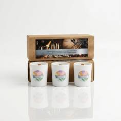 Coffret mini bougies parfumée Noël