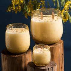 Bougie Roses Or Jaune Or 200g