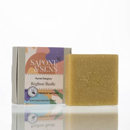 Savon Surgras Réglisse Basilic
